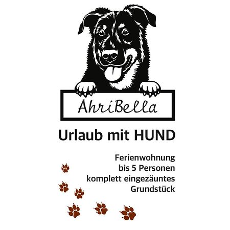 Urlaub Mit Hund -Ferienwohnung "Ahribella"- 格洛威 外观 照片